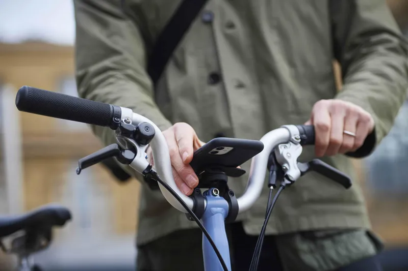 Brompton Quad Lock Handlebar Phone Mounting Bracket-10